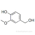 Alcool 4-hydroxy-3-méthoxybenzylique CAS 498-00-0